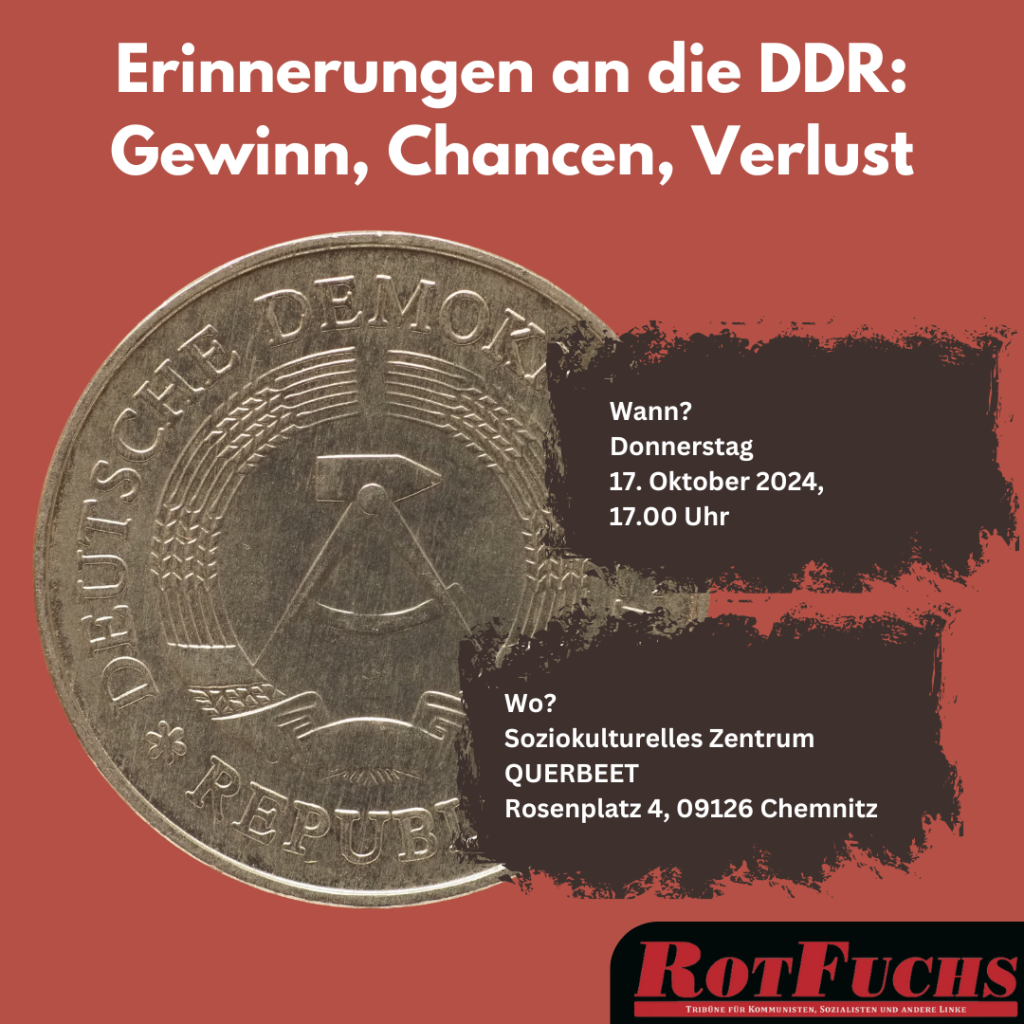 Erinnerungen an die DDR: Gewinn, Chancen, Verlust