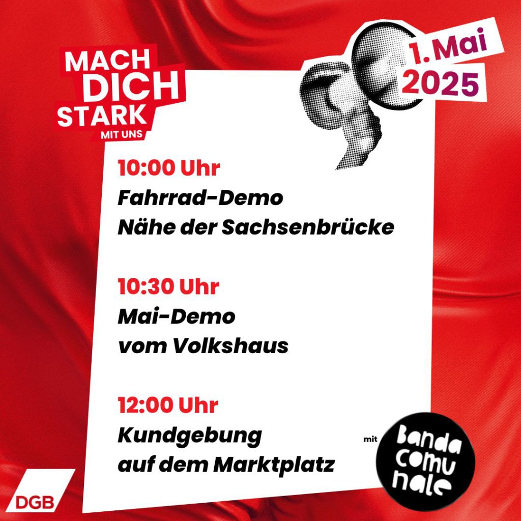 LEIPZIG: DGB-Demonstration am 1. Mai