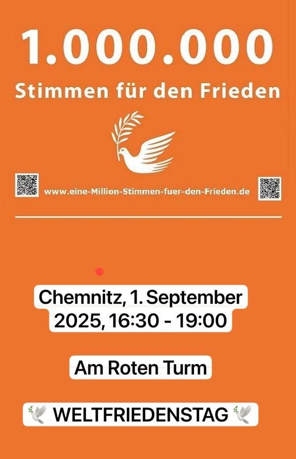 CHEMNITZ: Weltfriedenstag