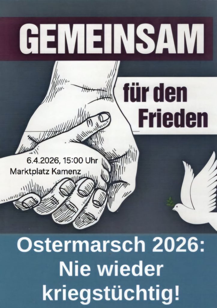 KAMENZ: Ostermarsch 2026