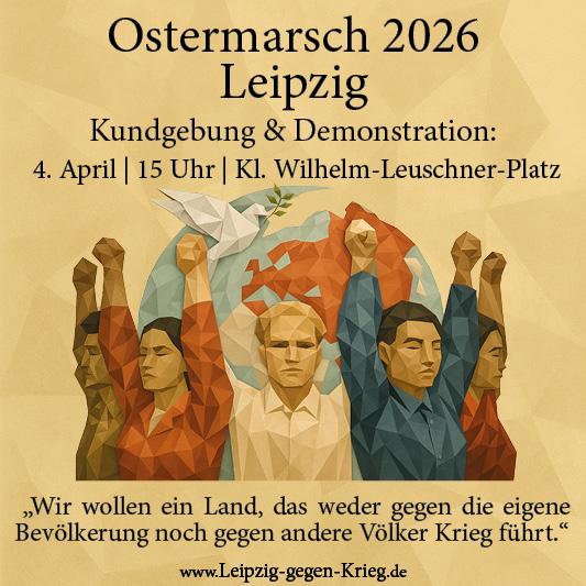 LEIPZIG: Ostermarsch