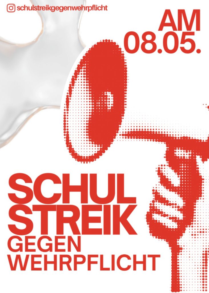 DRESDEN: Schulstreik gegen die Wehrpflicht