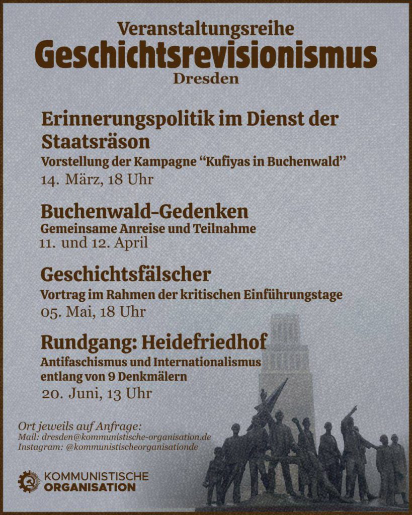 DRESDEN: Vortrag \"Geschichtsfälscher\"