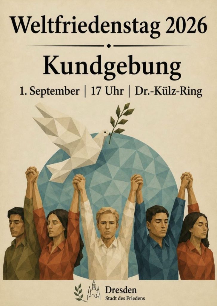 DRESDEN: Weltfriedenstag 2026
